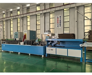 临沂高频焊门窗铝隔条成型设备